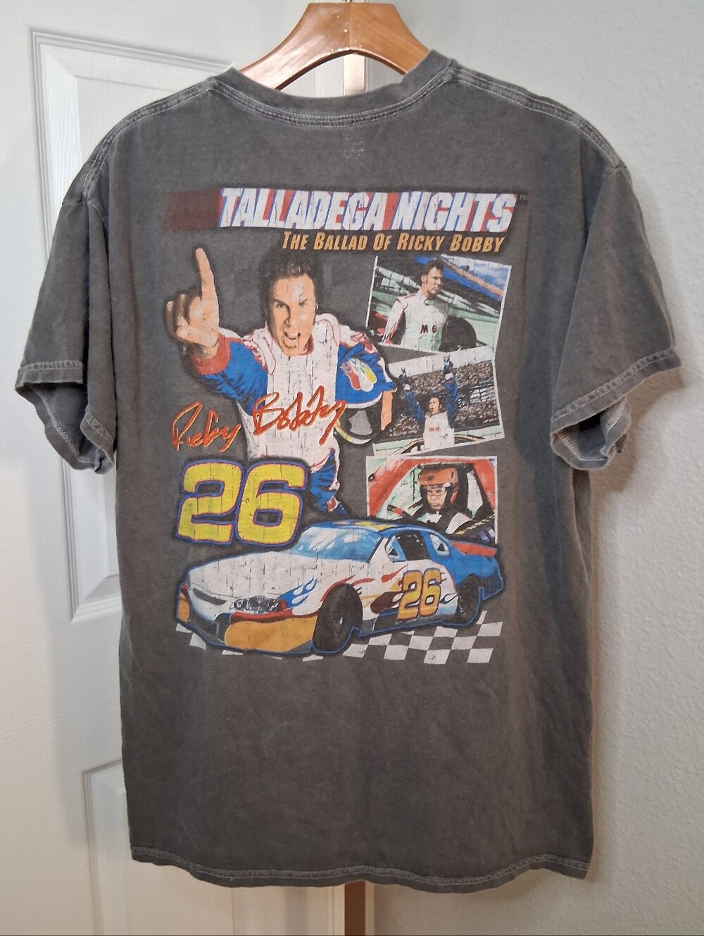 Talladega Nights T Shirt Size Medium Gray